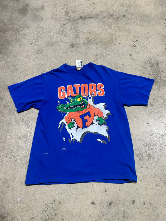 Florida Gators Break Through Tee - Blue Size XL