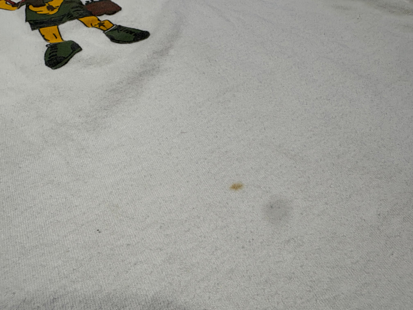 Rambart First Mud Part 2 Parody Tee - White Size XL