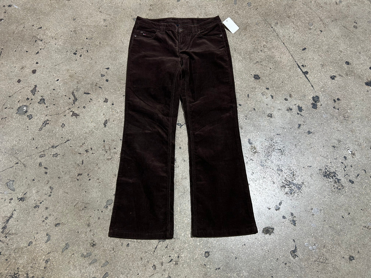 Tommy Hilfiger Corduroy Flare Pants - Brown Size 4