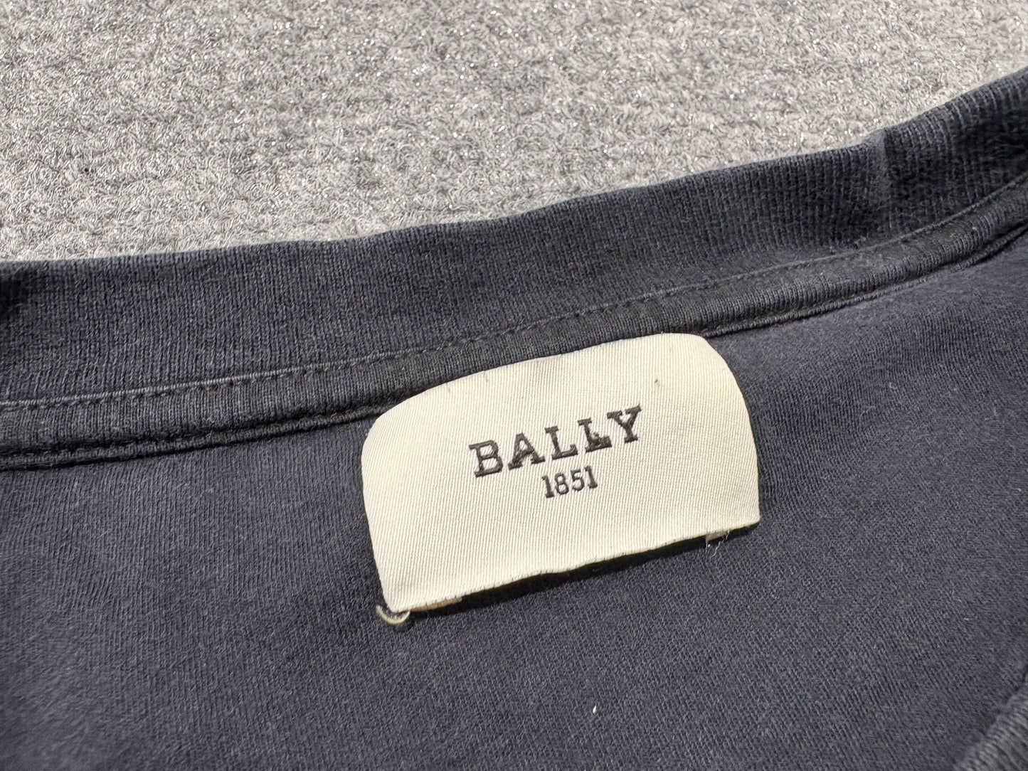 Bally Spell Out Tee - Black Size XL