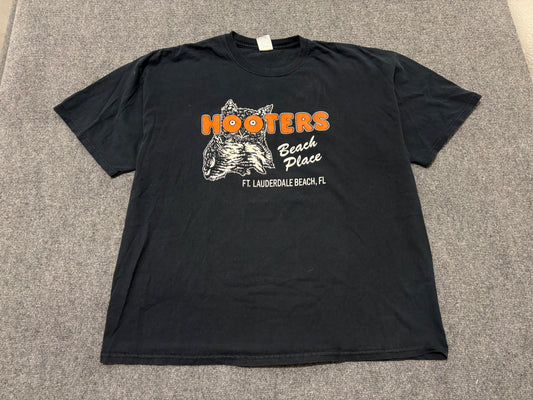 Hooters FT Lauderdale Tee - Black Size XXL