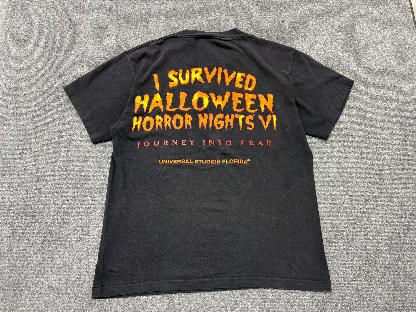 Universal Halloween Horror Nights VI Tee - Black Size Large