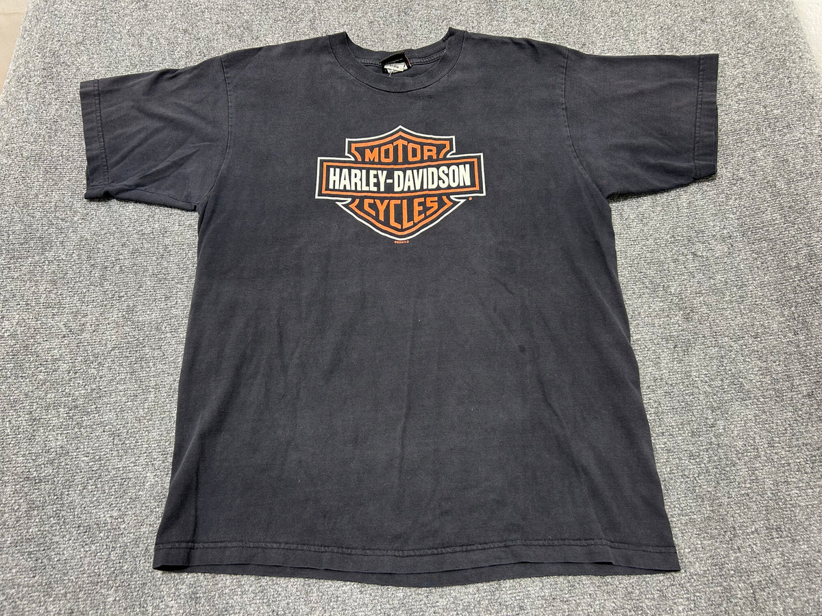 2004 Harley Davidson Sunrise Tee - Black Size XL