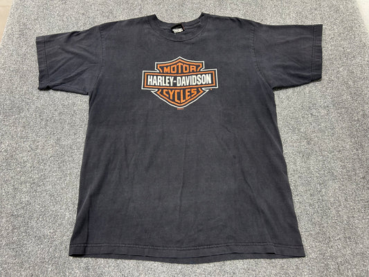 2004 Harley Davidson Sunrise Tee - Black Size XL