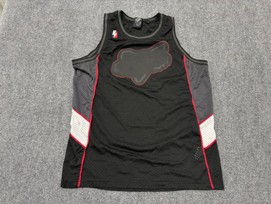 Fox Racing Motocross Basketball Jersey - Black Size Large