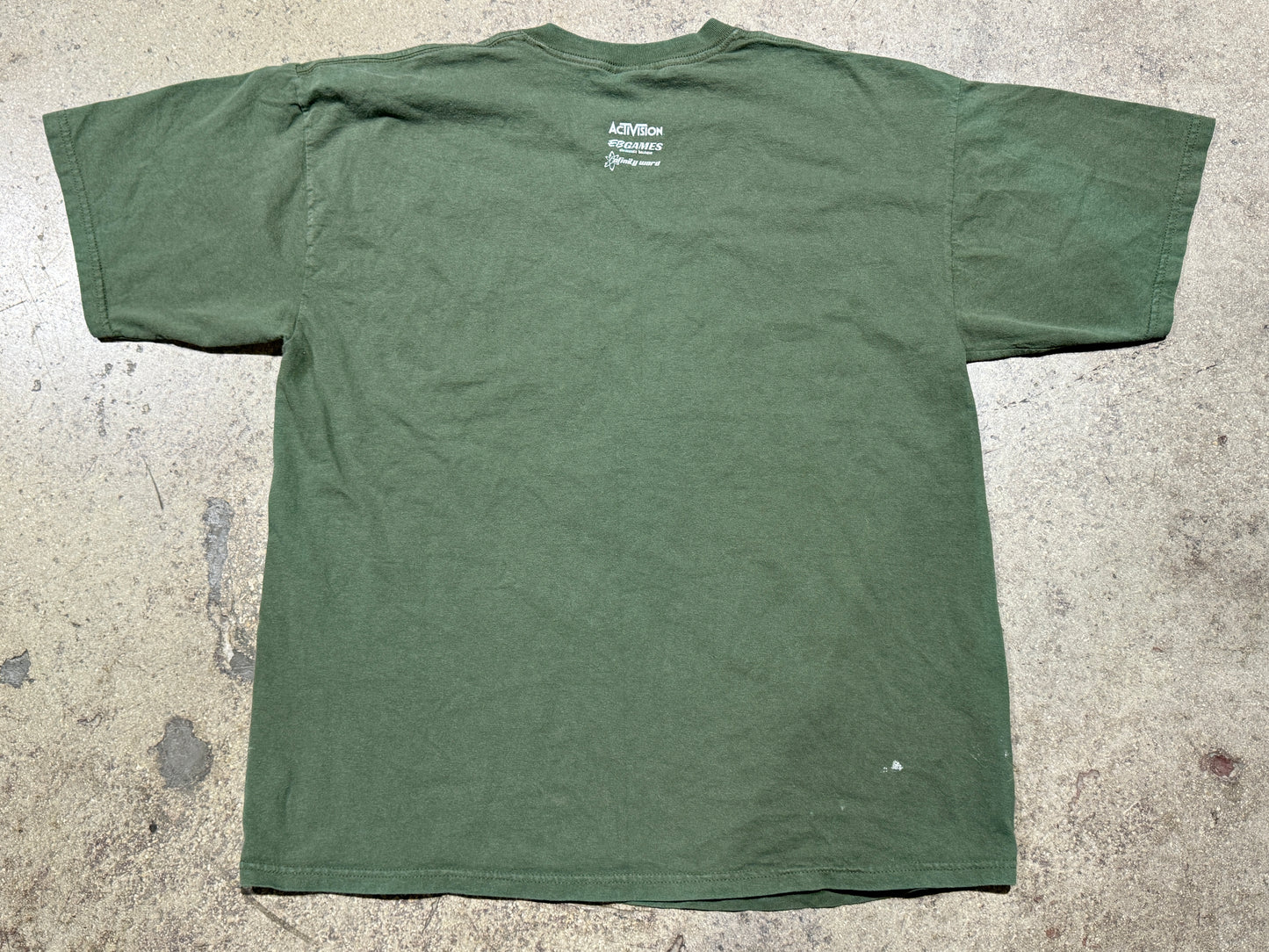 2005 Call Of Duty 2 Tee - Olive Size XL