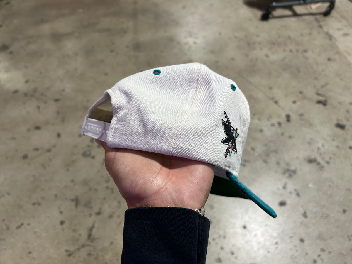 San Jose Sharks Hat - Teal/white