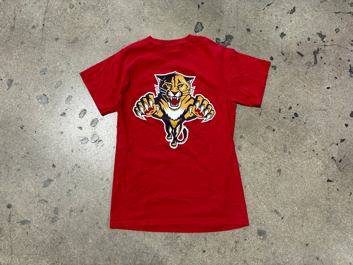 Florida Panthers Duffys Sports Bar Tee - Red Size Small