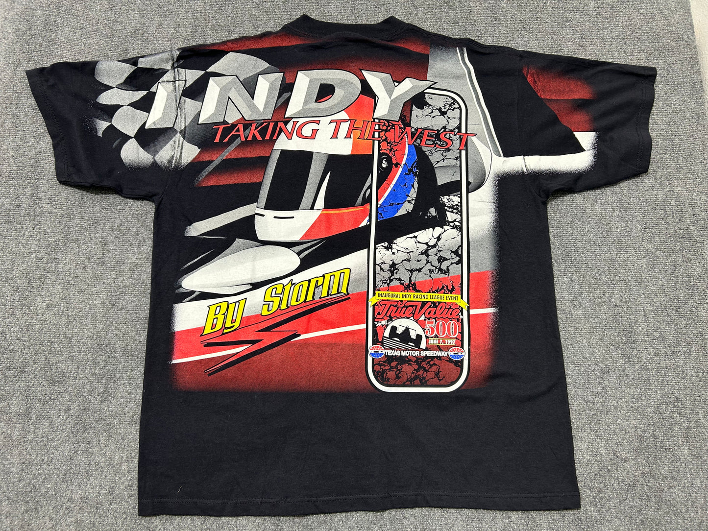 1997 AOP Indy Invades Texas Tee - Black Size XL