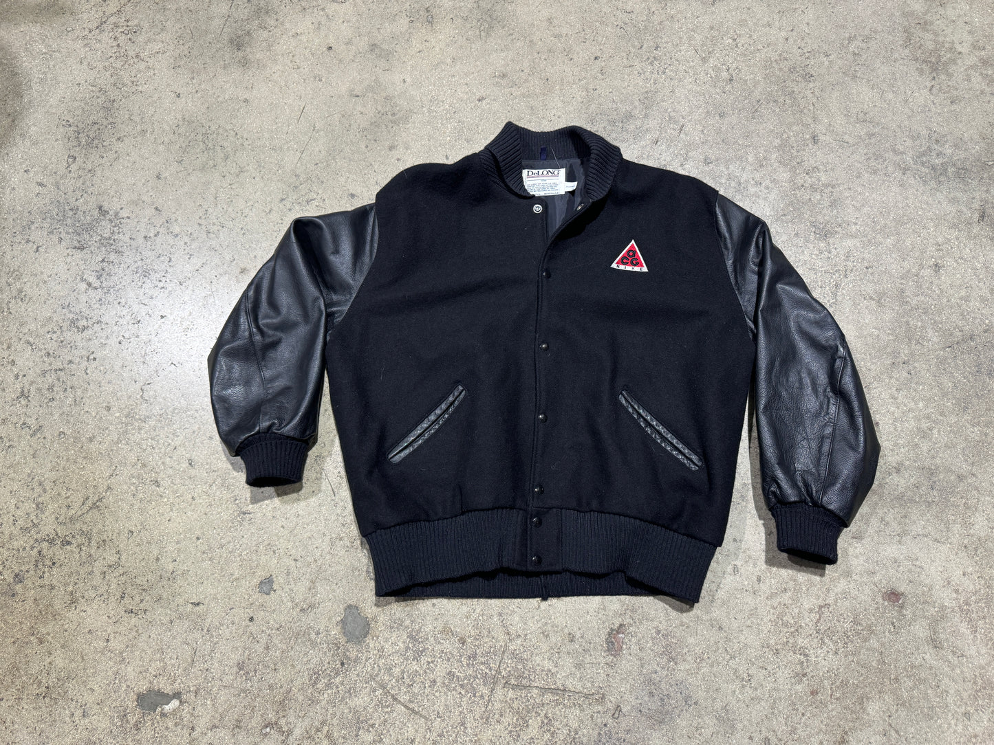 Nike ACG Varsity Jacket - Black Size 2XL