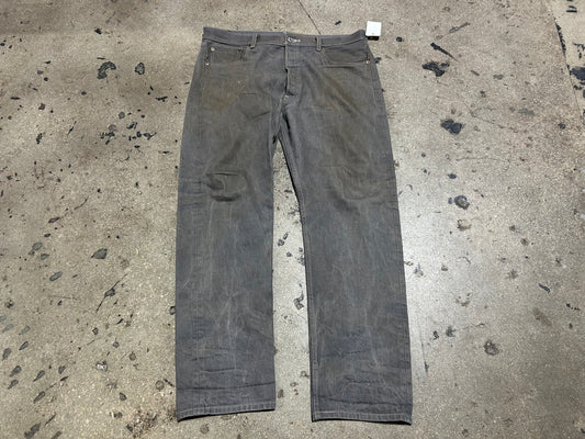 Levis 501 Jeans - Gray Size 38x34