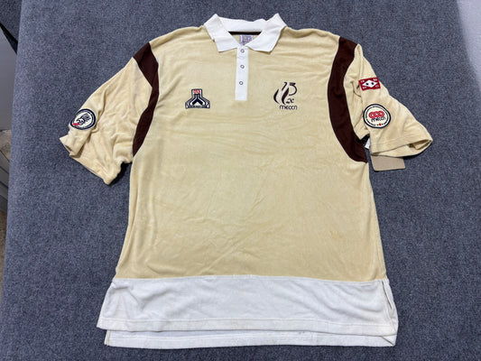 Mecca Since Day One Patch Polo Shirt - Cream Size 3XL
