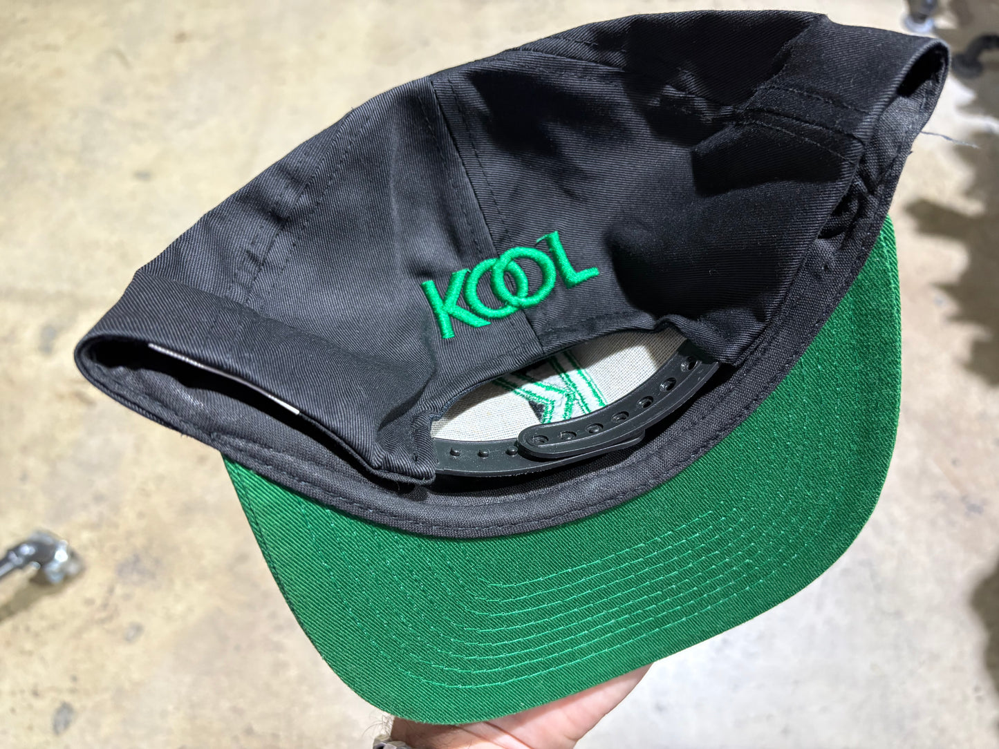 Kool Cigarettes Snapback - Black/ Green