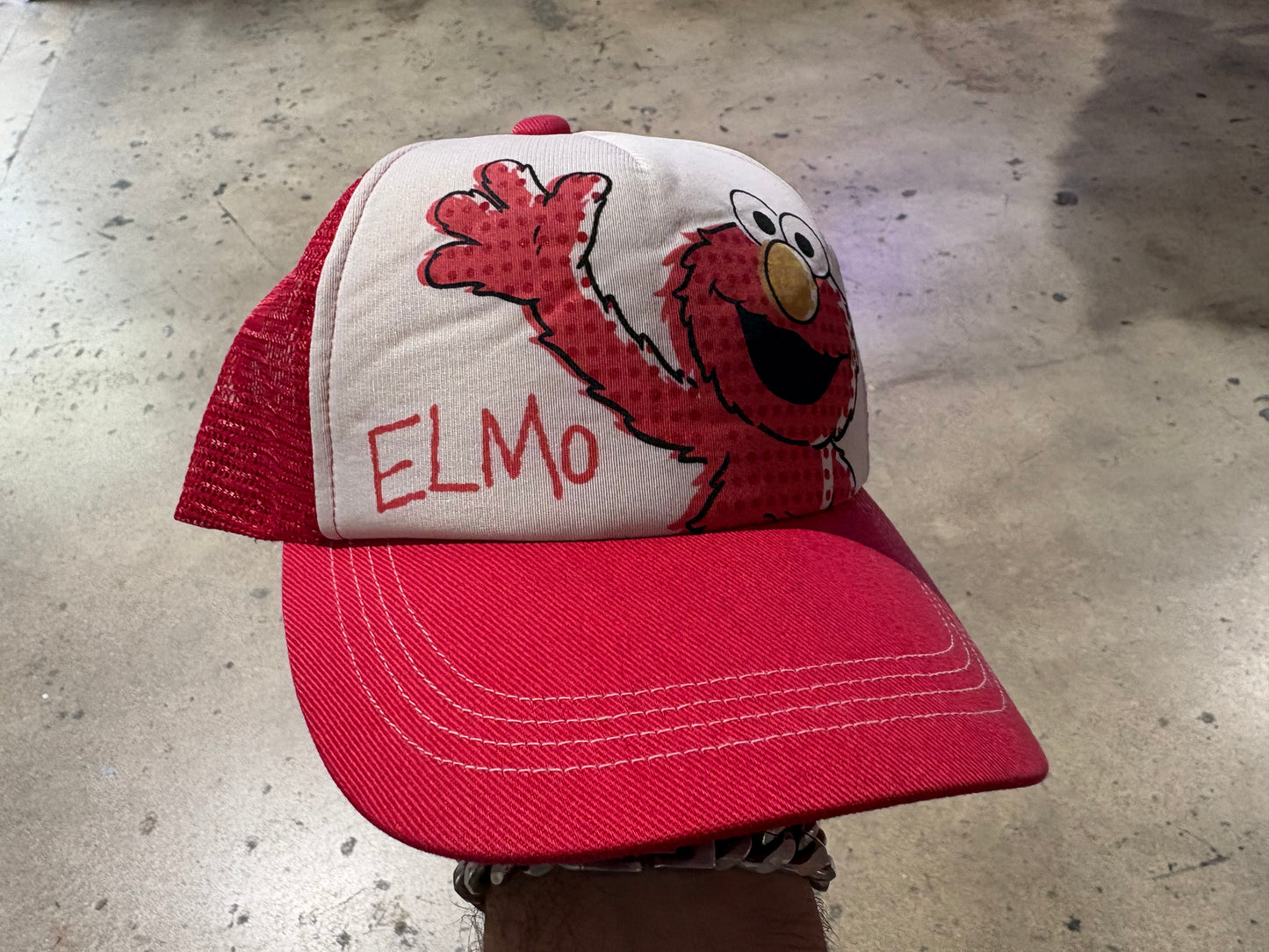 Sesame Street Elmo Trucker Hat - Red