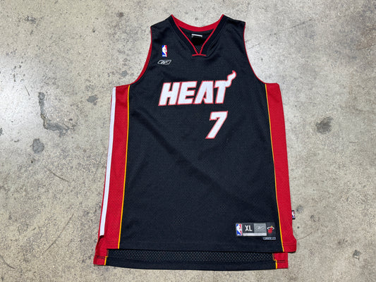 Reebok #7 Odom Miami Heat Jersey - Black Size XL