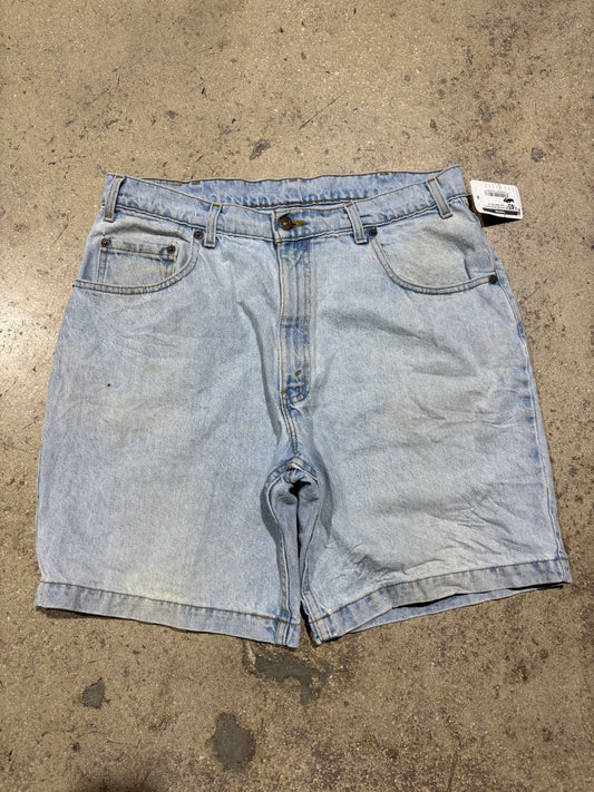 Levis 545 Denim Shorts - Light Wash Size 36