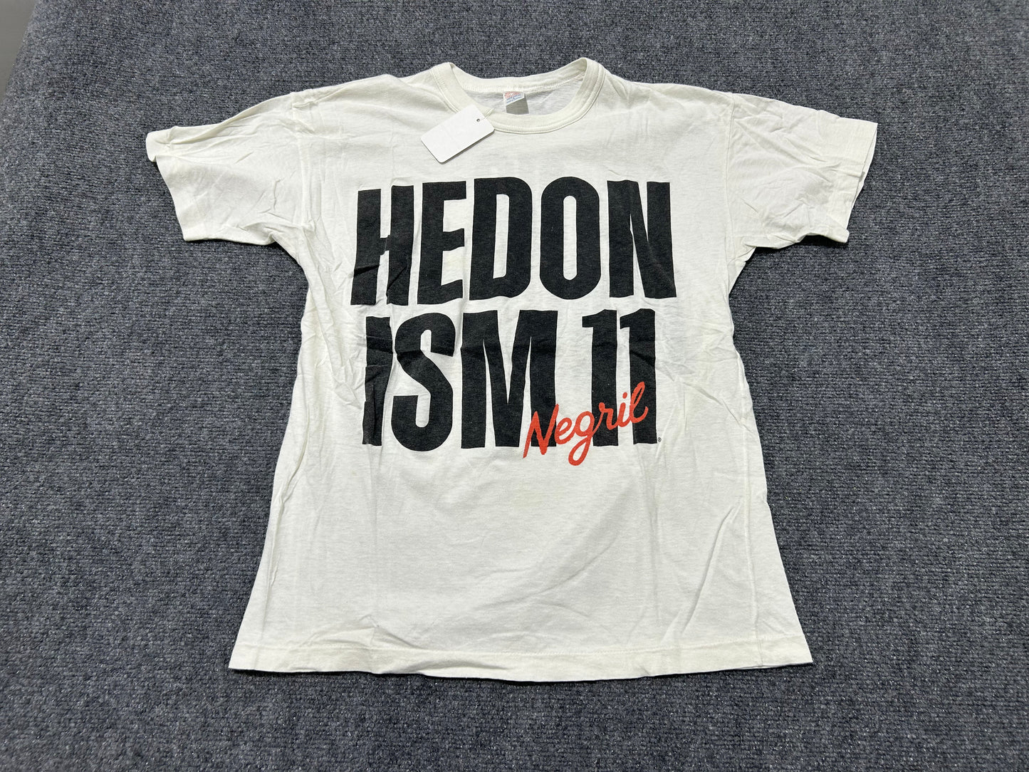 Hedonism 11 Negril Tee - White Size Large