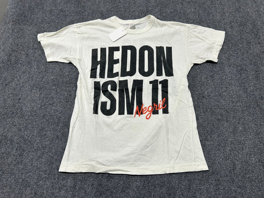 Hedonism 11 Negril Tee - White Size Large