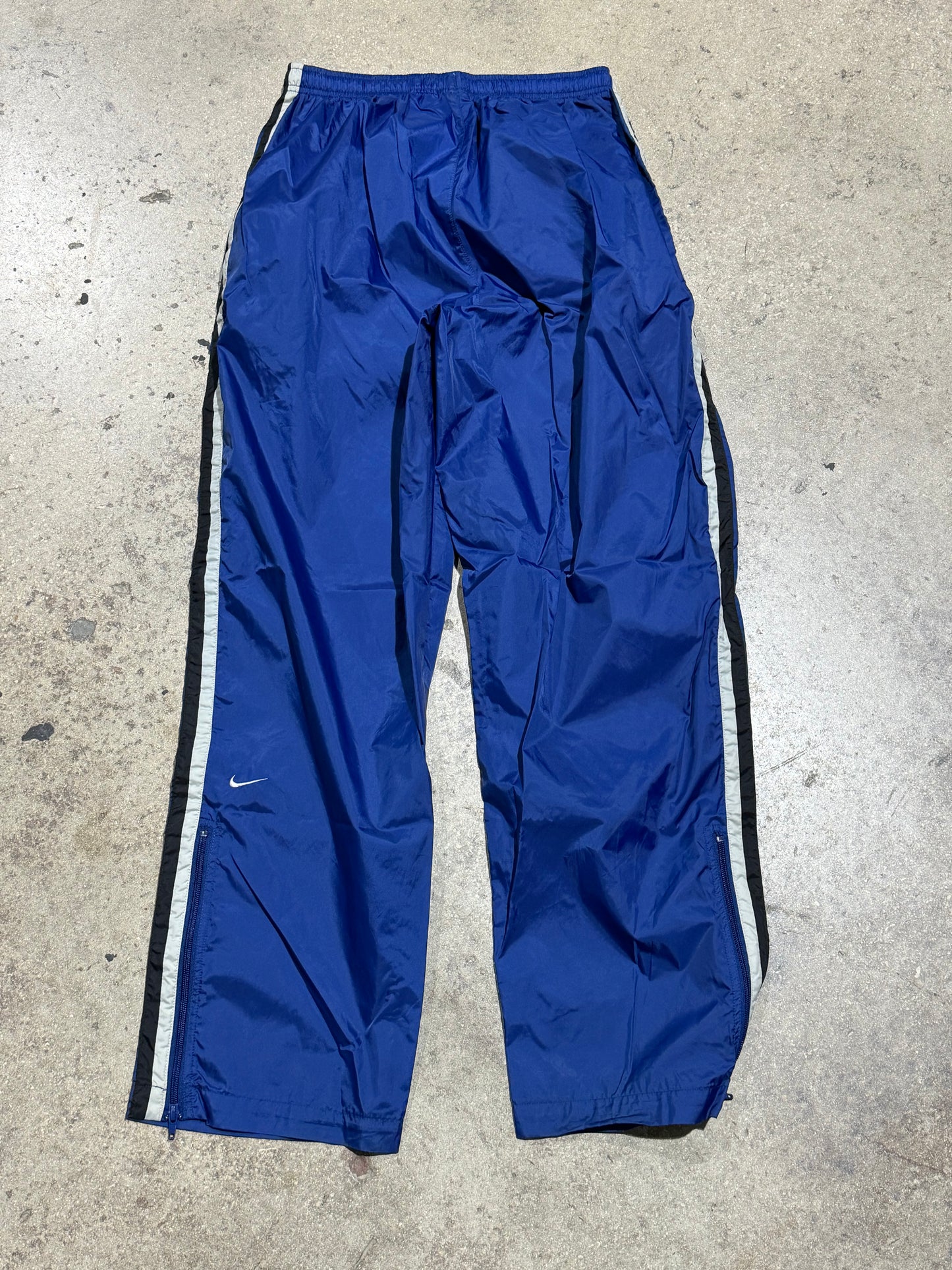 Nike Track Pants - Blue Size Large