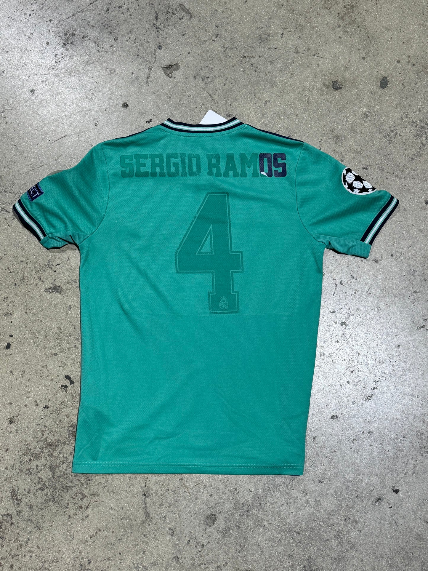 2019 Real Madrid Sergio Ramos Third Kit Jersey Size Small