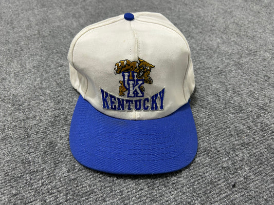 University Of Kentucky Wildcat Hat - Blue/White (con)