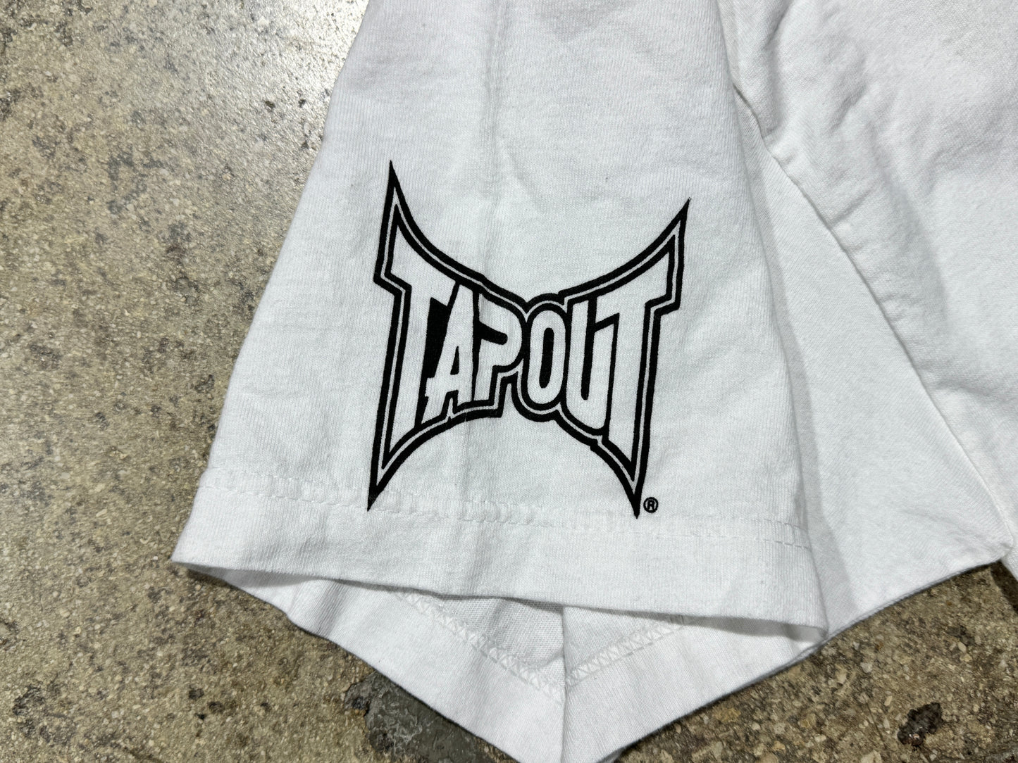 UFC Tapout Tee - White Size XXL