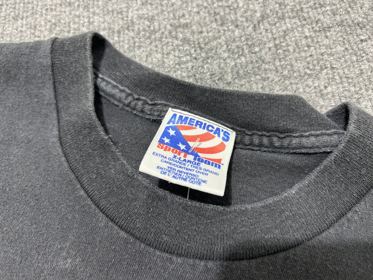 1994 Miami Dolphins Monday Night Football Tee - Black size XL