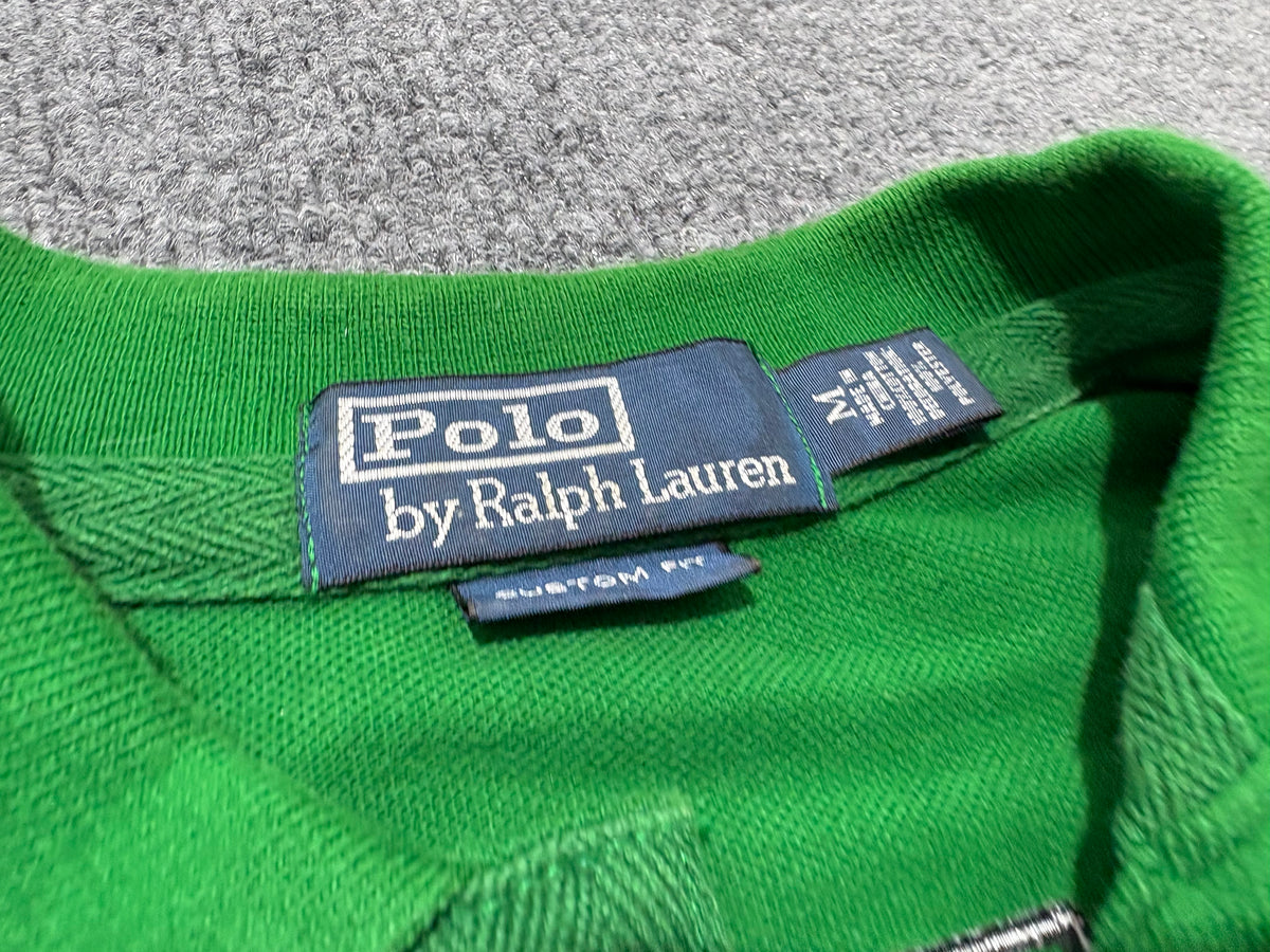 Polo Ralph Lauren #10 Italy Rugby Polo - Green Size Medium