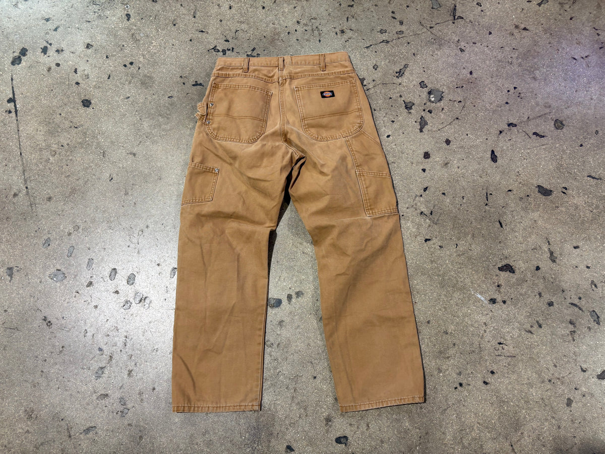 Dickies Carpenter Pants - Dark Khaki Size 32 x 30