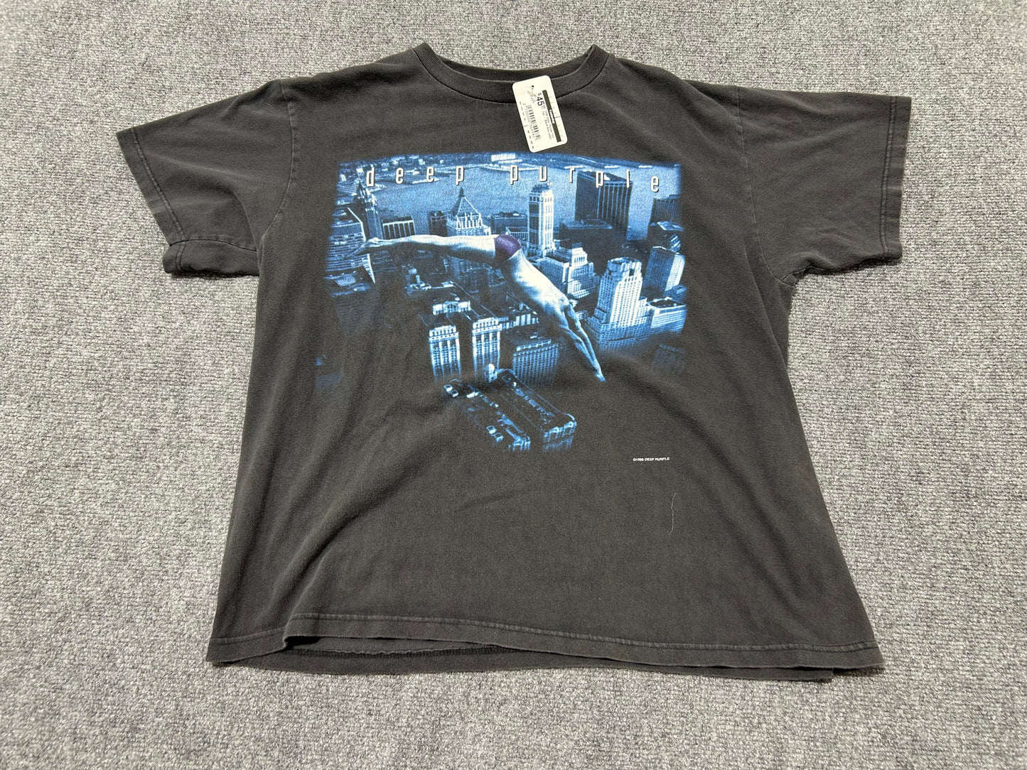 1998 Deep  Purple Tour Tee - Black Size Large