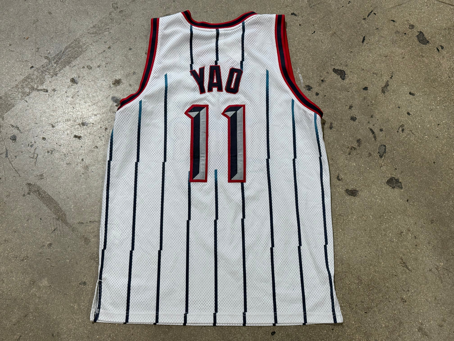 Reebok Houston Rockets Yao #11 Authentic Jersey Size 44/Large