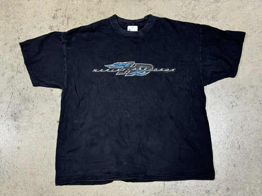 2001 Harley Davidson West Los Angeles Tee - Black Size XXL