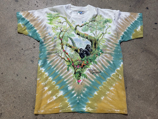 1992 Liquid Blue African Rain Forest Tee Size XL