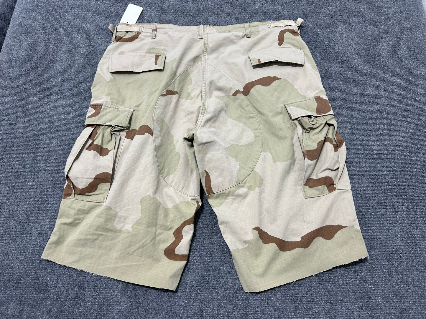 Desert Camo Cargo Shorts - Tan Size XL