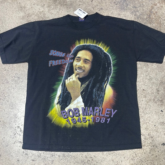 RIP Bob Marley Tee - Black Size XXL