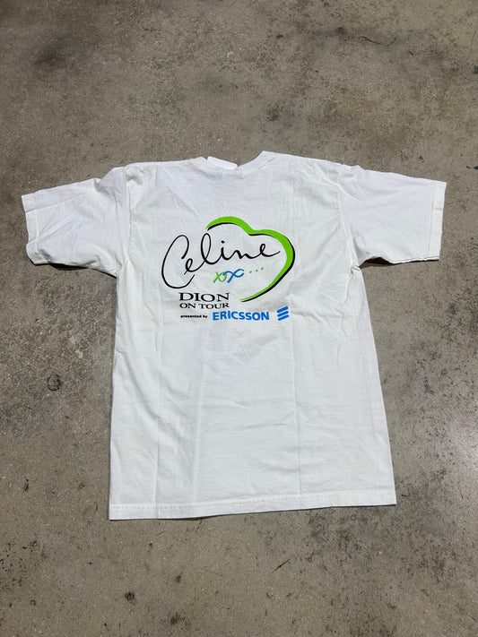 Celine Dion On Tour Tee - Cream Size XL