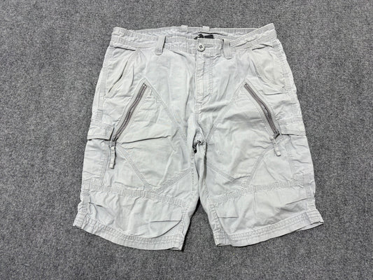 Armani Exchange Zipper Shorts - Grey Size 31