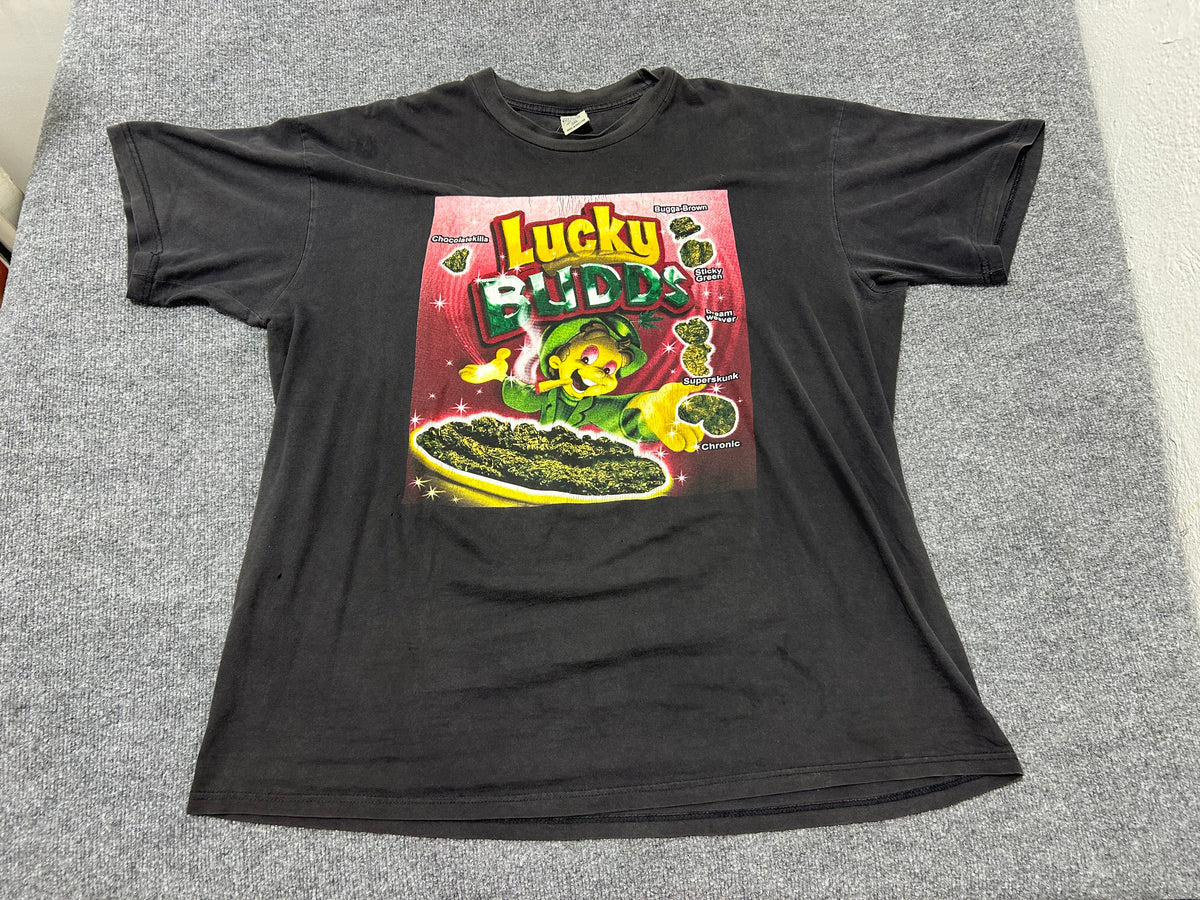 Lucky Buds Tee - Black Size XXXL