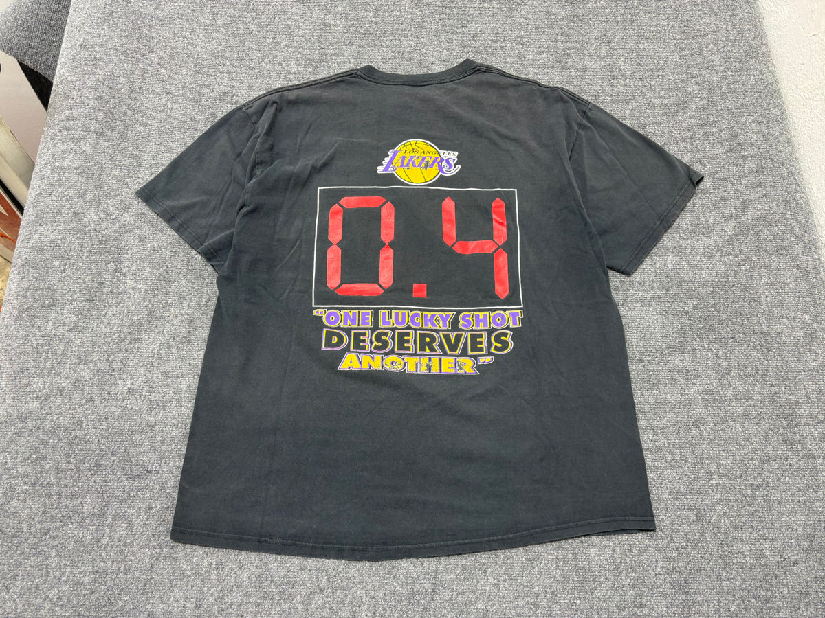 2004 Los Angeles Lakers Reloaded Tee - Black Size XXL
