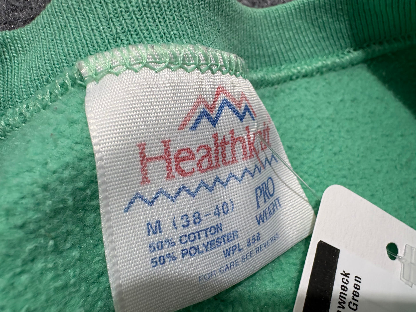 Oharas Ireland Crewneck Sweatshirt - Mint Green Size Medium