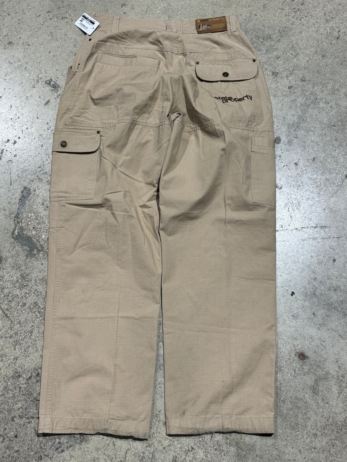 State Property Cargo Pants - Khaki Size 36x34