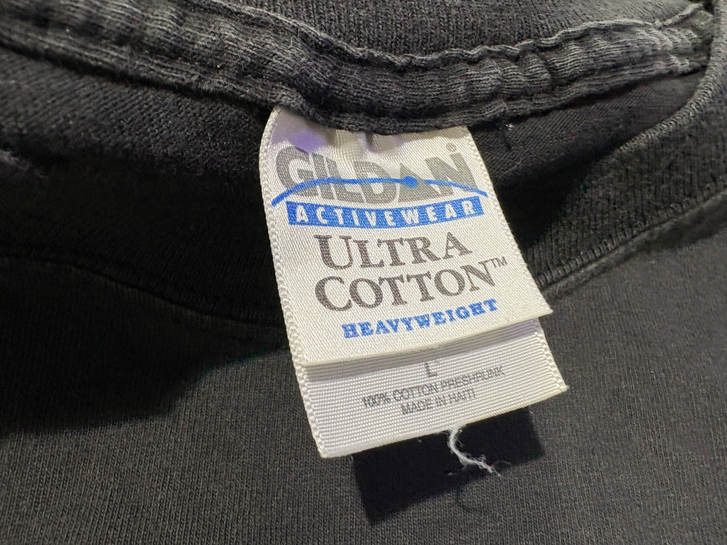 BB King Playing Guitar Tee - Back Size Large