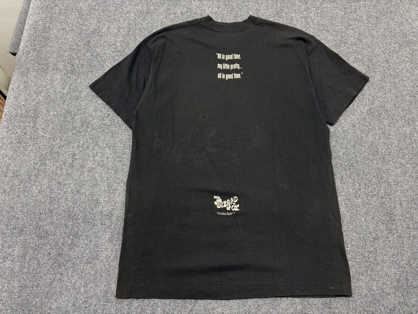 1994 Stanley Desantis Wizard of Oz Tee - Black Size Large