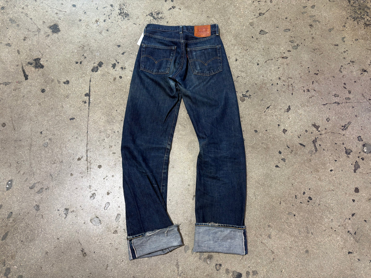 Levis 503bxx Selvedge Denim - Blue Size 27 x 36