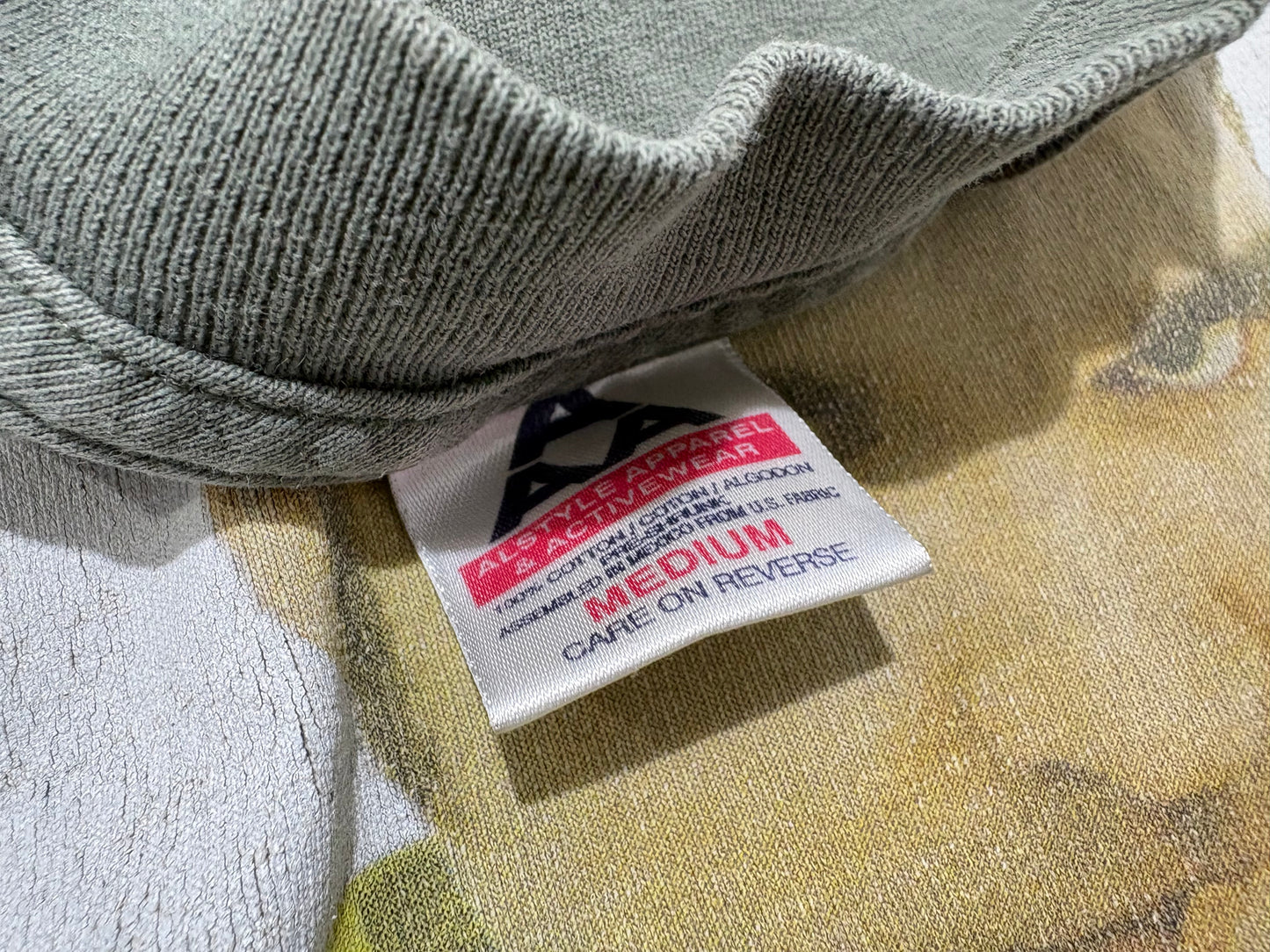 1999 Morrissey Tour Tee - Olive Size Medium