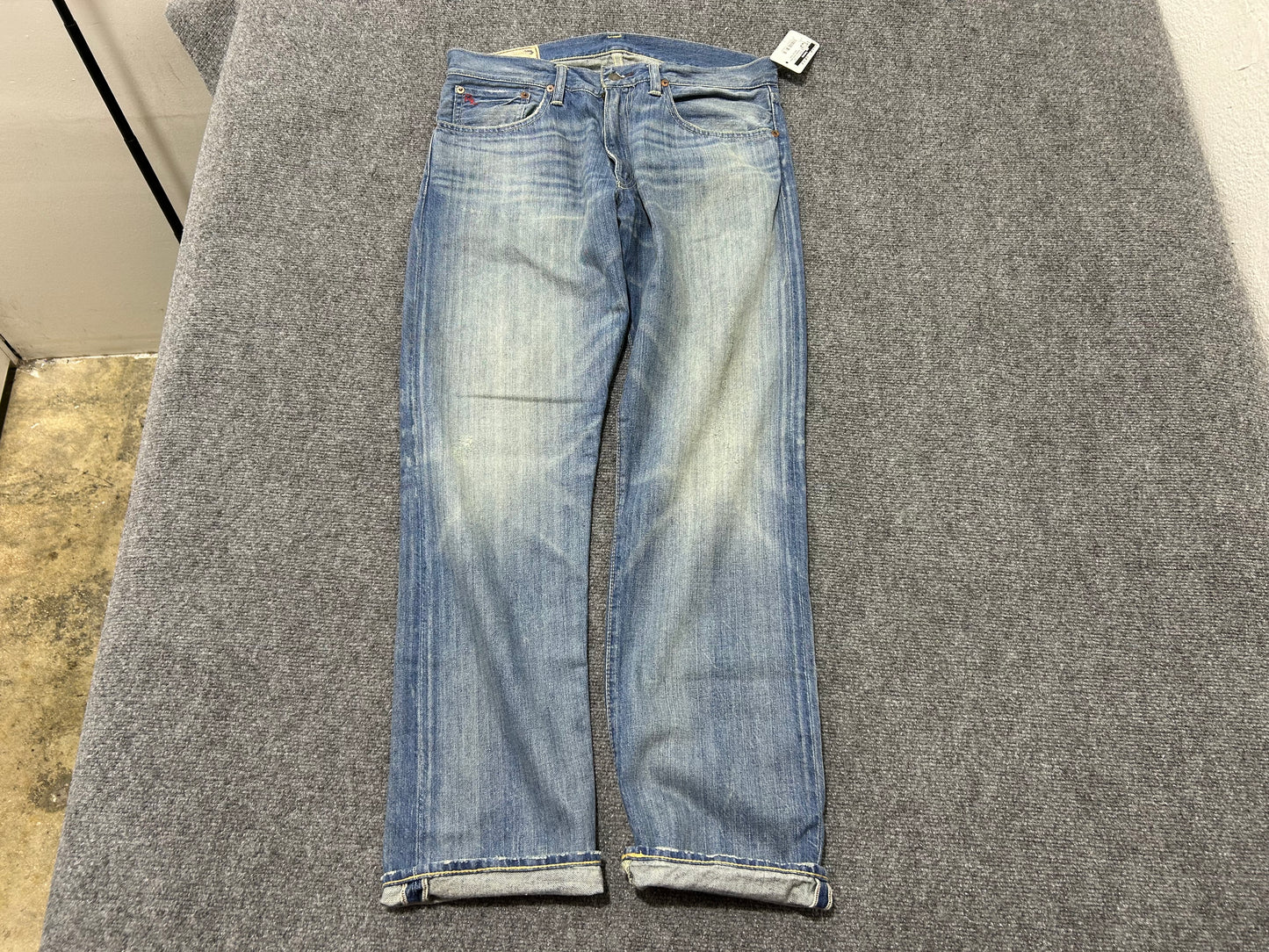 Ralph Lauren Polo Selvedge Denim Jeans - Blue Size 32x30