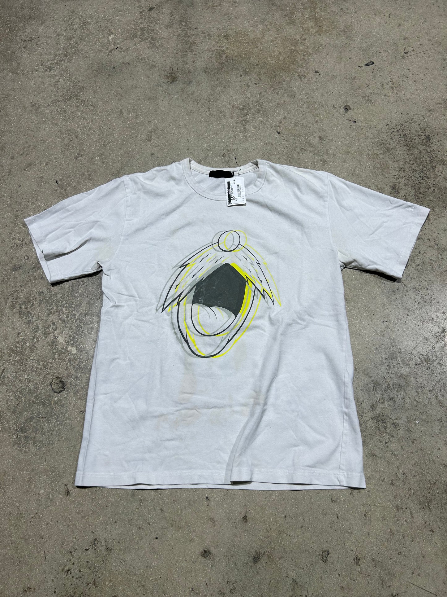 Original Fake Mouth Tee - White Size XL