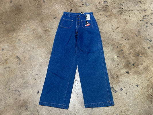 WMNS Mickey Mouse Jeans - Blue Size 7