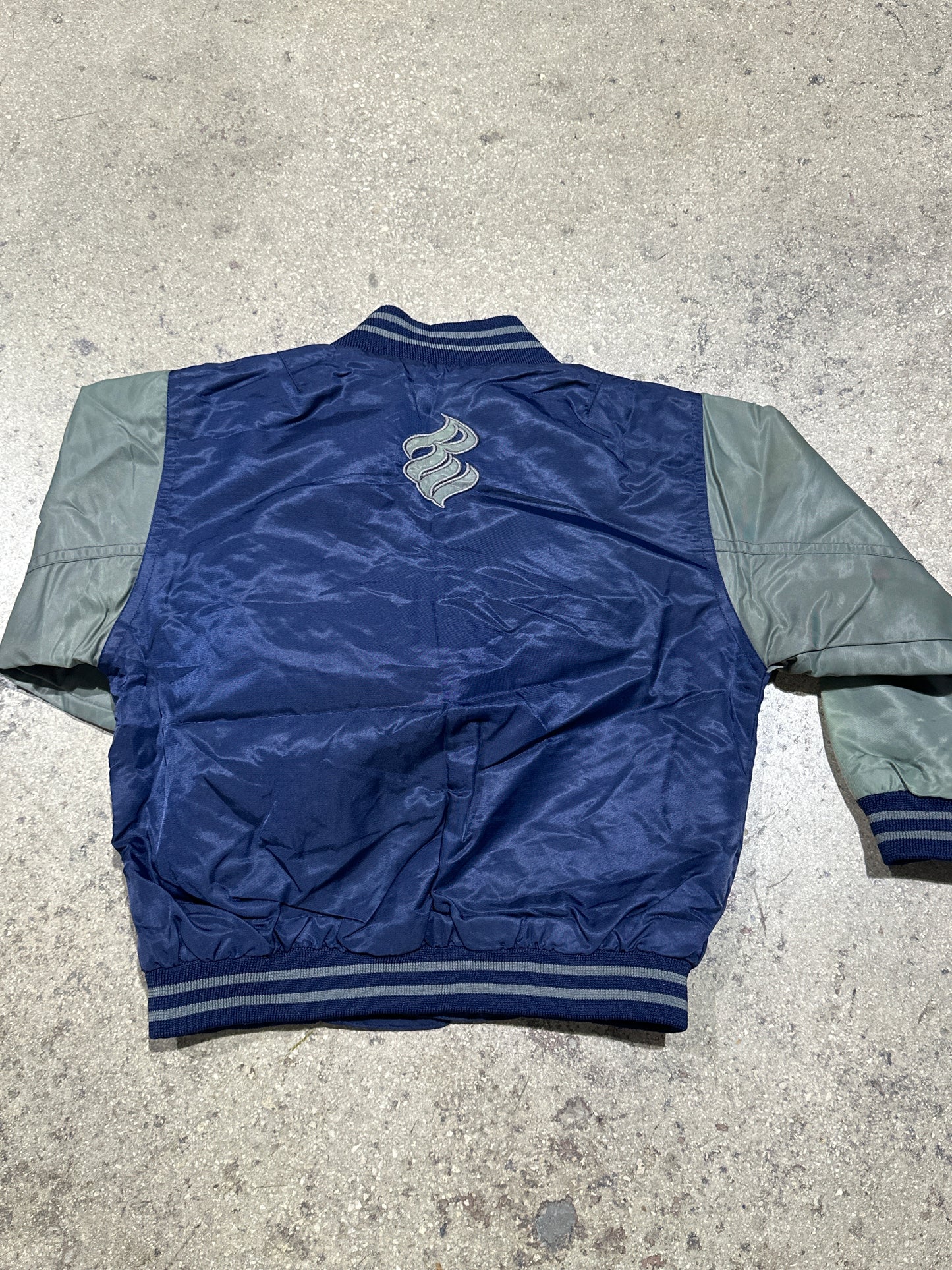 Kids RocaWear Jacket - Navy/Grey Size 4T