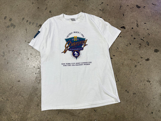 1994 Grammy Awards 36th Annual Tee - White Size XL